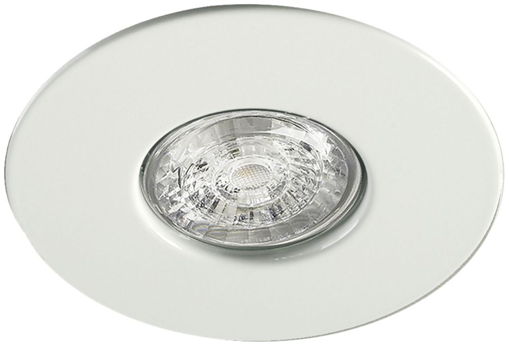 Lampada LED INS Universal Disc GU10, 230V, senza lampada, bianco