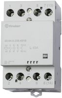 REG-Schütz Finder 22.64, 3S+1Ö 63A/120VUC AgSnO2, Anzeige, 3TE