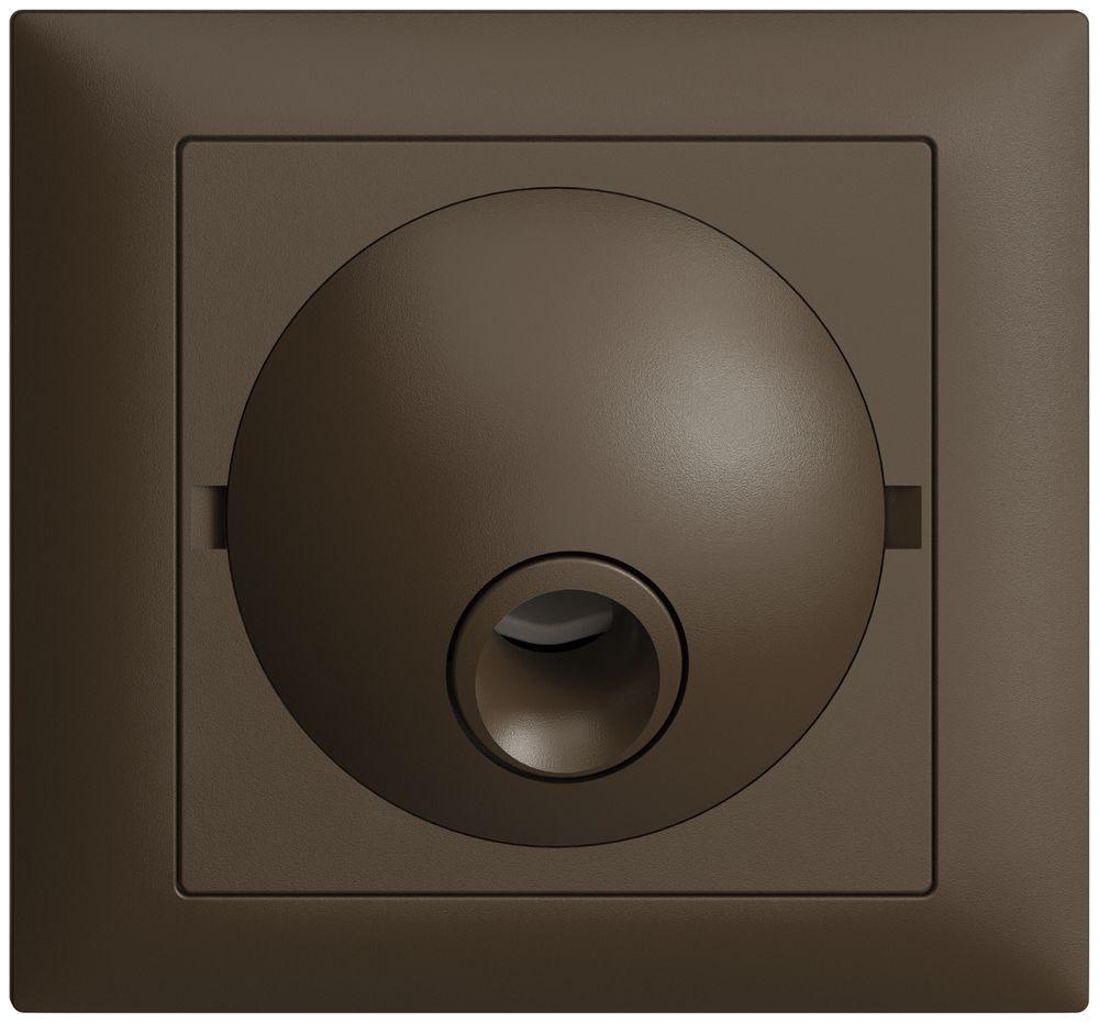 EB-Anschlussdose EDIZIOdue coffee, ohne Klemmeneinsatz