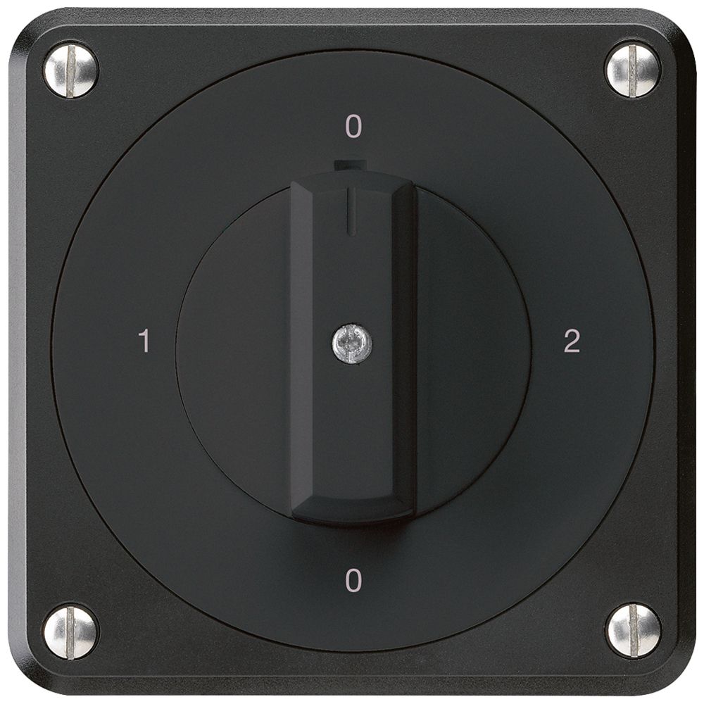 Interrupteur rotatif ENC robusto IP55 schéma 2/1P noir