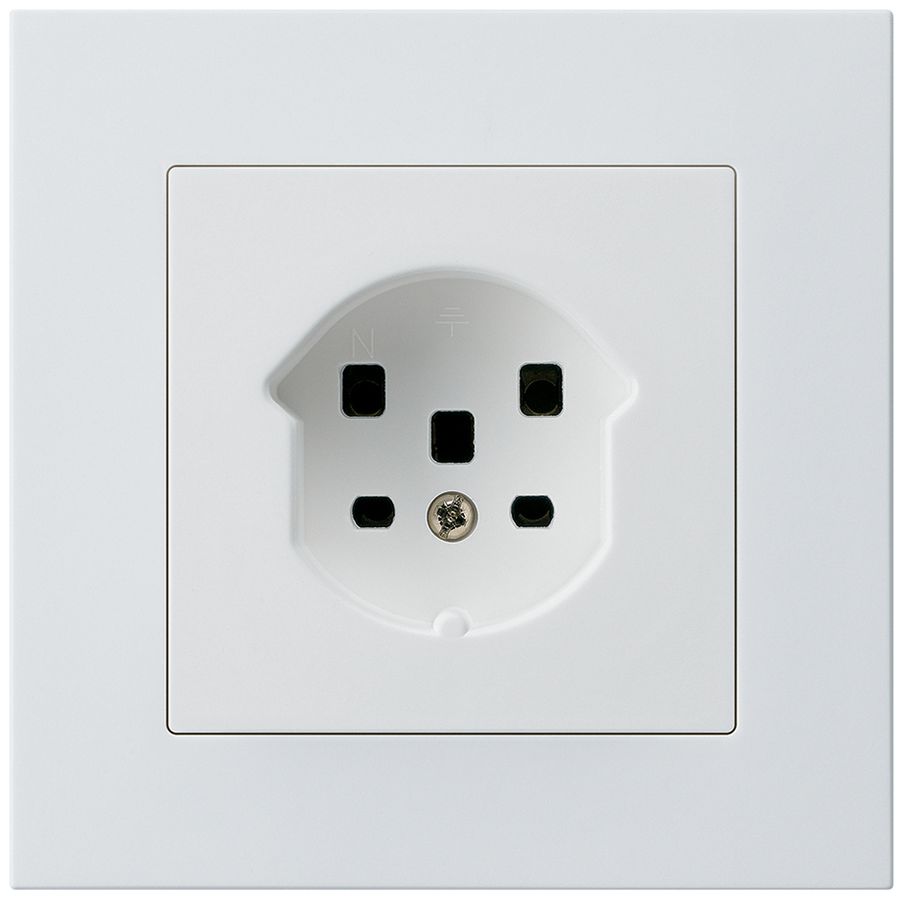 Prise ENC kallysto.pro T25 blanc bornes à vis