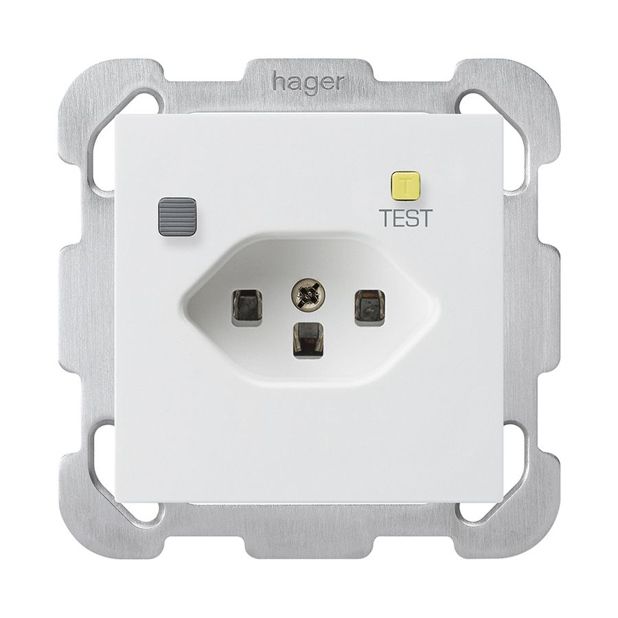 UP-Steckdose kallysto B T23 FI 30mA weiss