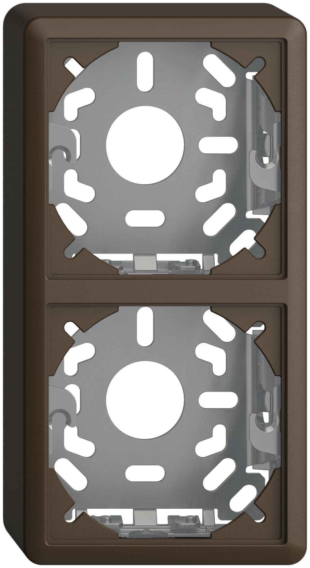 Capot avec plaque de base 2×39mm pour combinaison FX vertical/horizontal coffee