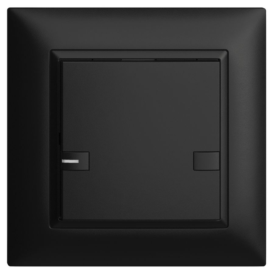 Poussoir KNX RGB ENC EDUE FMI, 250mW, a.LED RGB, 1×poussoir, comm.2×touches, no