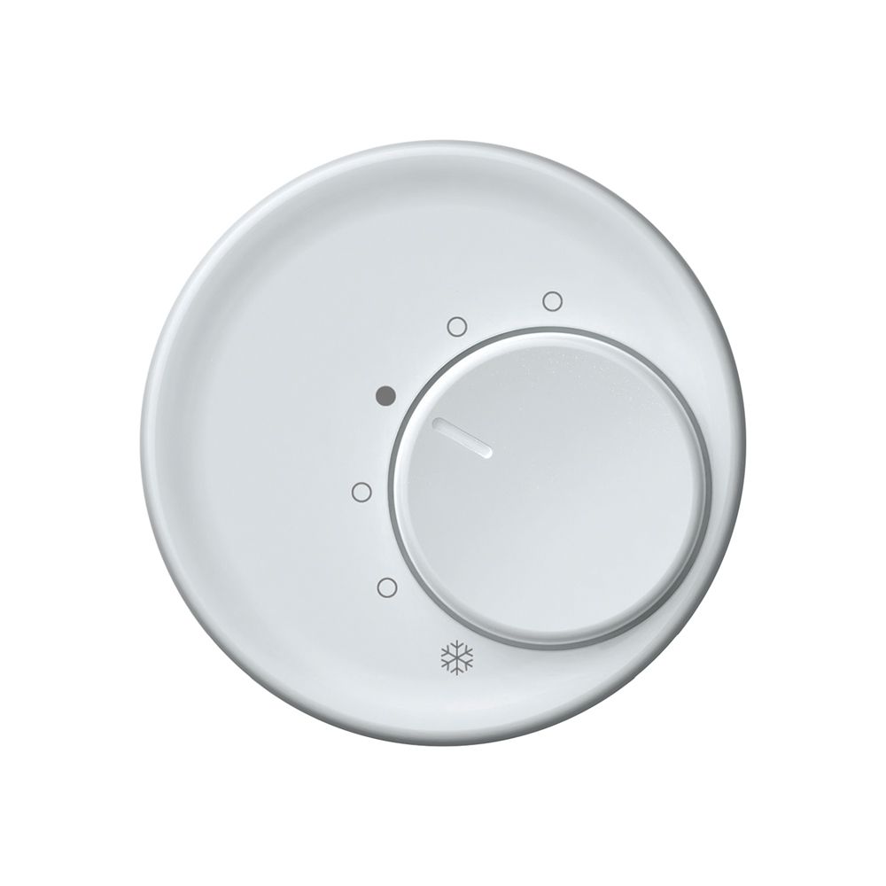 Frontset origin Thermostat ohne Schalter 60×60mm ws