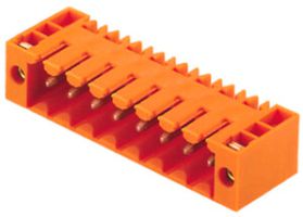 Stiftleiste Weidmüller SL Flansch THT 3.5mm 10L 90° 3.2mm orange
