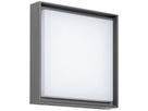 LED-Wandleuchte DOTLUX WALLsquare IP65 235×235×65mm 14W 3000K