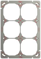 En-tête ENC vertical 5 parties a.système de fixation SNAPFIX®