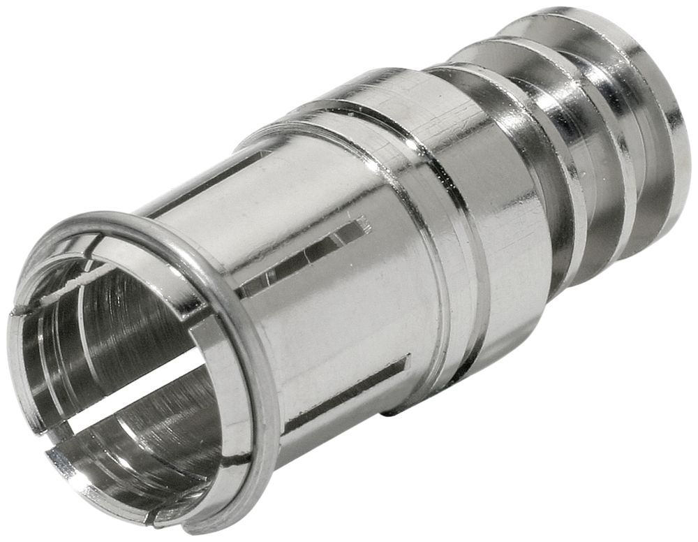 F-Stecker WISI DV90 Quick-Crimp zu Kabel MK75