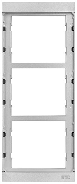 Supporto per modulo telaio Urmet Alpha, 3×modulo, 125×306mm
