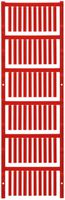 Etichetta per inserire Weidmüller TM MultiCard 30×4mm PA66 rosso