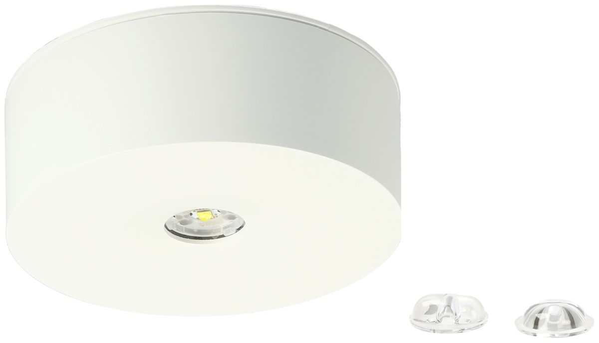 AP-LED-Sicherheitsleuchte AWIL-DL-421-AT Ø100mm 3.7W 230VAC 1h 240lm