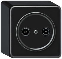 AP-Antennendose TV-R origin Durchgangsdose 15dB 1.7dB schwarz