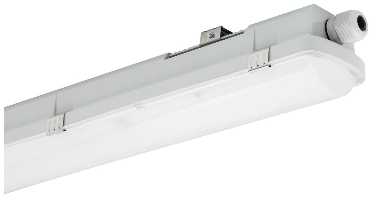 LED-Feuchtraumleuchte Sylvania RESISTO 600 19W 2500lm 840 IP66 650mm grau