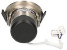 EB-LED-Spot maxLUCE DISC 230 7W 650lm 3000K IP44 MB DIM Ø68…72mm Nickel 36°