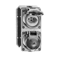 AP-Kombination nass I-I 2×T13 EMP Al natur