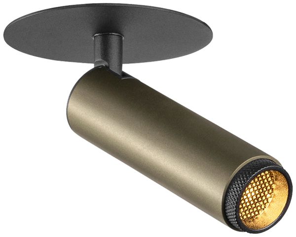 EB-LED-Spot SLV GRIP SPOT S 10W 620lm 3000K MB DIM Ø30×135×42mm sz/brz