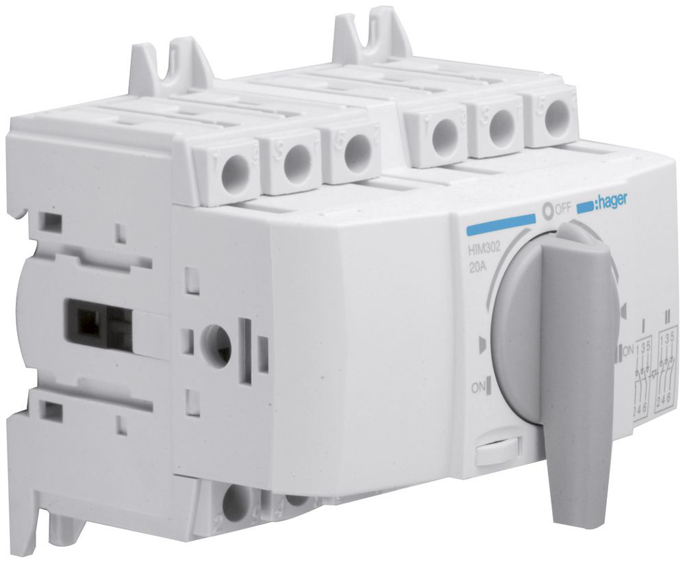 Commutateur de charge AMD Hager 3L 20A