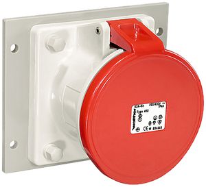 EB-Steckdose CEEtyp 5L 63A J75, gerade