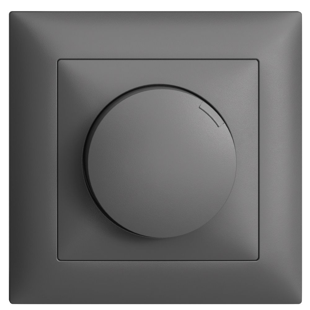 UP-DALI-2-Power-Drehgeber/Dimmer EDIZIOdue FMI Tunable White dunkelgrau