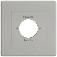 UP-Montageset EDIZIO.liv SNAPFIX® f.Drehschalter m.Schloss 0-Lavat.-0-Asciug.hgu