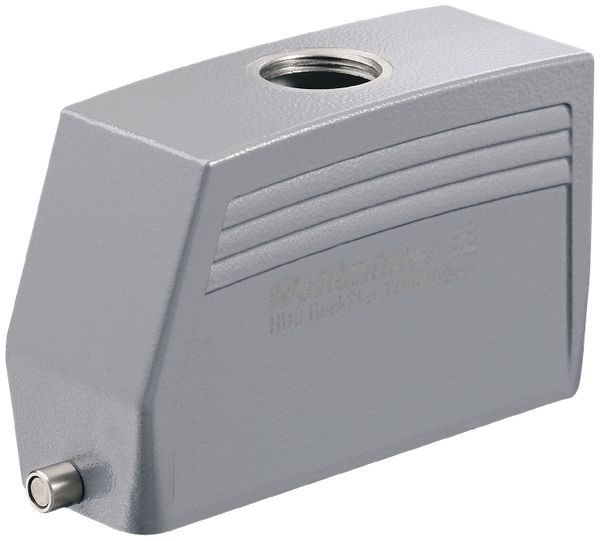Steckergehäuse Weidmüller HDC 64D Längsbügel Unterteil hoch Gr.8 1×M32 oben