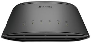 Switch D-Link DGS-1005D/E, 5-Port unmanaged Gigabit
