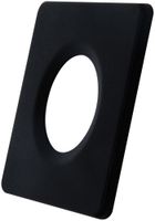 Zierring DOTLUX für MULTISCREW eckig schwarz matt