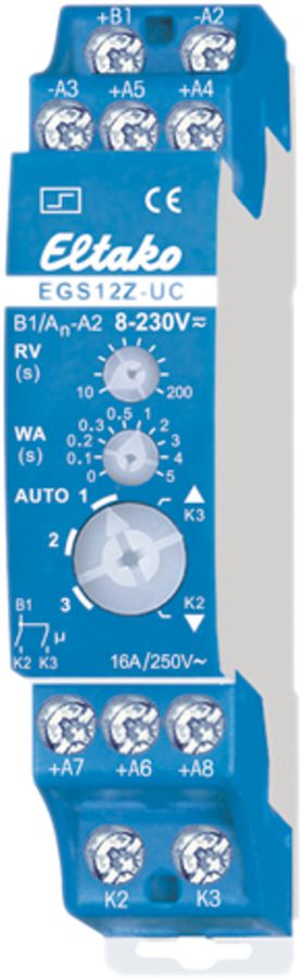 REG-Schrittschalter Eltako 12…230VUC 1+1S, EGS12Z