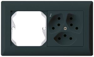 Combinaison ENC kallysto.line grd.I-I horizontale vide+3×type 13S noir