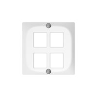 Kit frontale INC SIDUS Z/E bianco per Keystone 4×