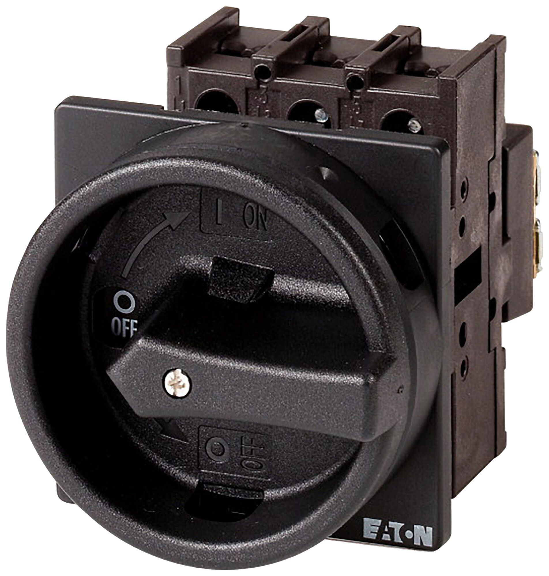 Section.de charge INC Eaton P1-32/EA/SVB-SW/N/HI11 4P 32A 690V 1NC 1NO IP65 noir