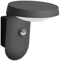 Applique LED Philips Tyla PIR SEN 9W 820lm 2700K IP43 anthracite