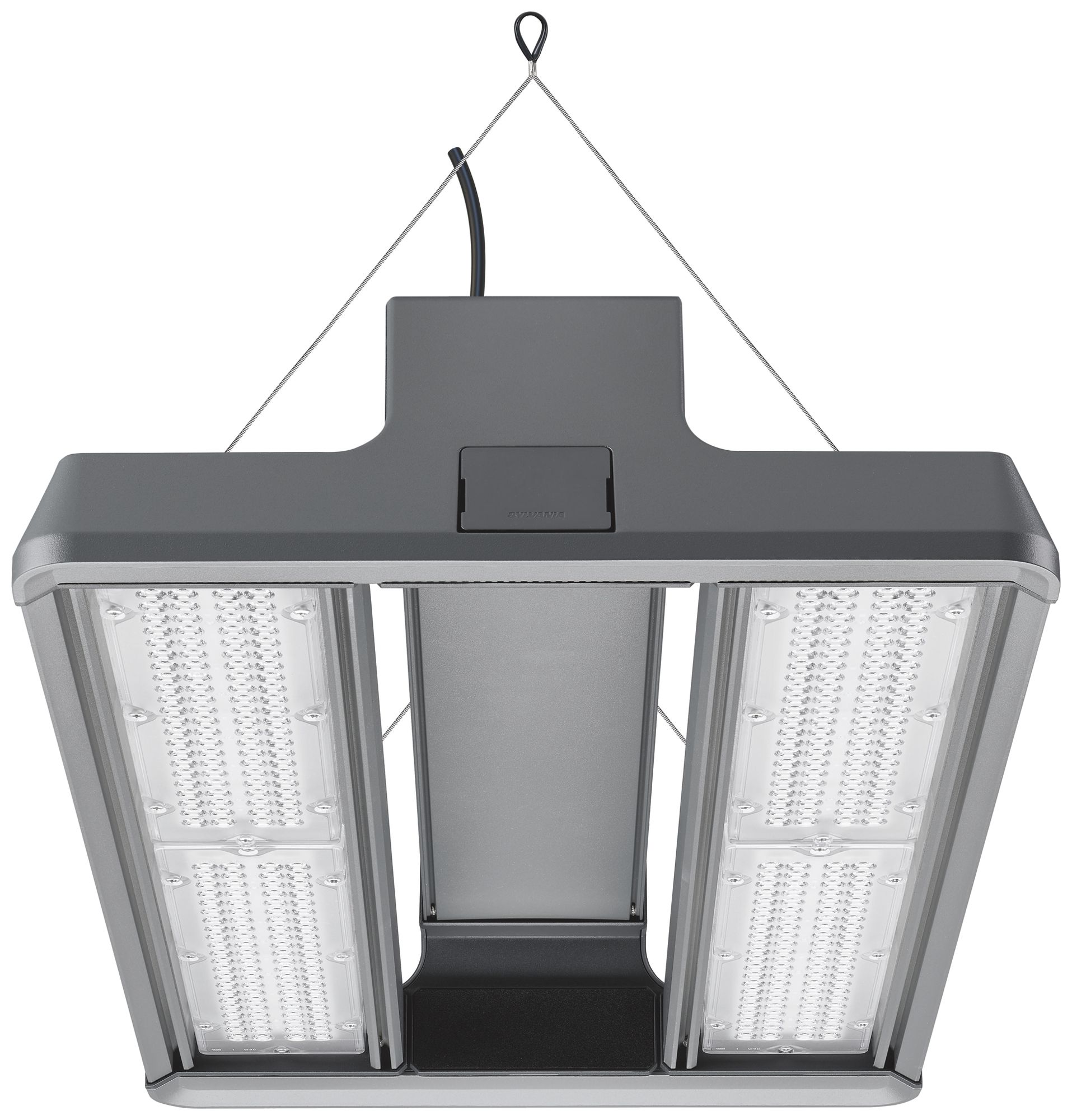 Projec.d.salle LED Sylvania Sylbay 268W 37300lm 840 IP65 30°×60° VAR 726×386