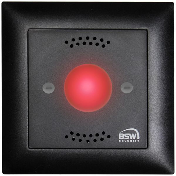 Avvertitore INC BSW MSAO14-11.1, ottico/acustico, 12…24VDC, Edue, nero