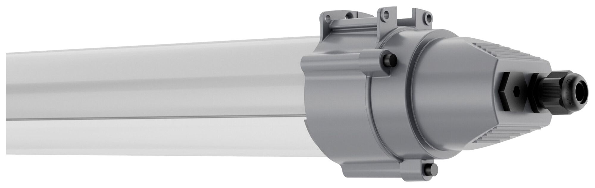 Luminaire p.loc.hum.LED LEDVANCE DP MAX SEN 28W 4000lm 4000K IP69 1450mm gris