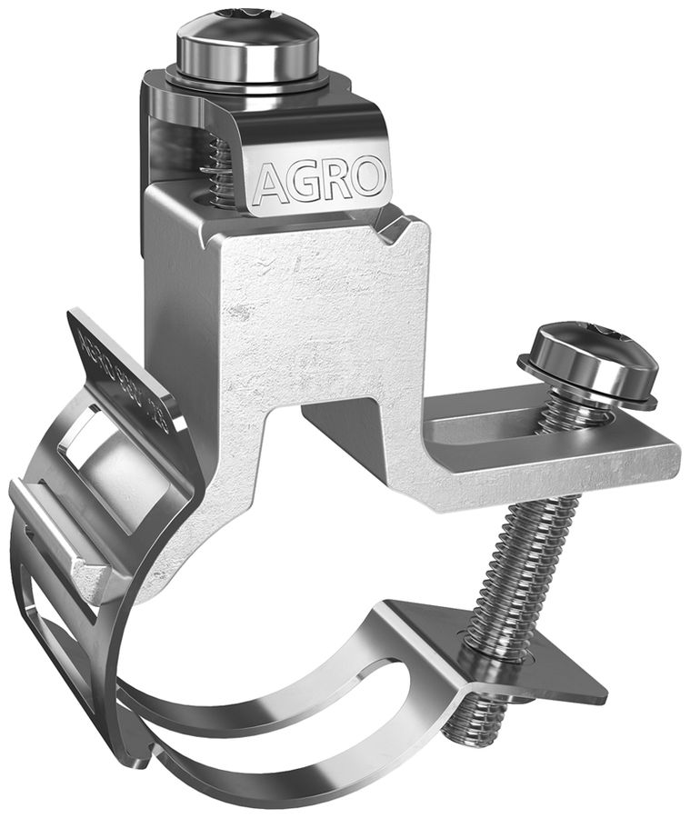 Erdleitungsbride AGRO terraFIX 3/8…3/4" (16.5…28mm), 1×4…25mm²/Ø6.6mm