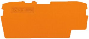 Abschlusswand WAGO TopJob-S orange zu Serie F 2002-1602