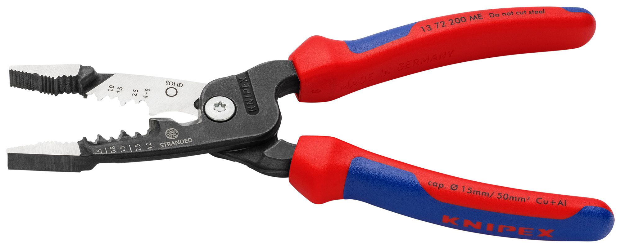 Abmantelungszange KNIPEX WireStripper 0.5…6mm² 200mm
