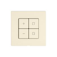 Montageset EDIZIO.liv Wiser SNAPFIX® f.Dimmer 1K Szene 4 Tasten cr