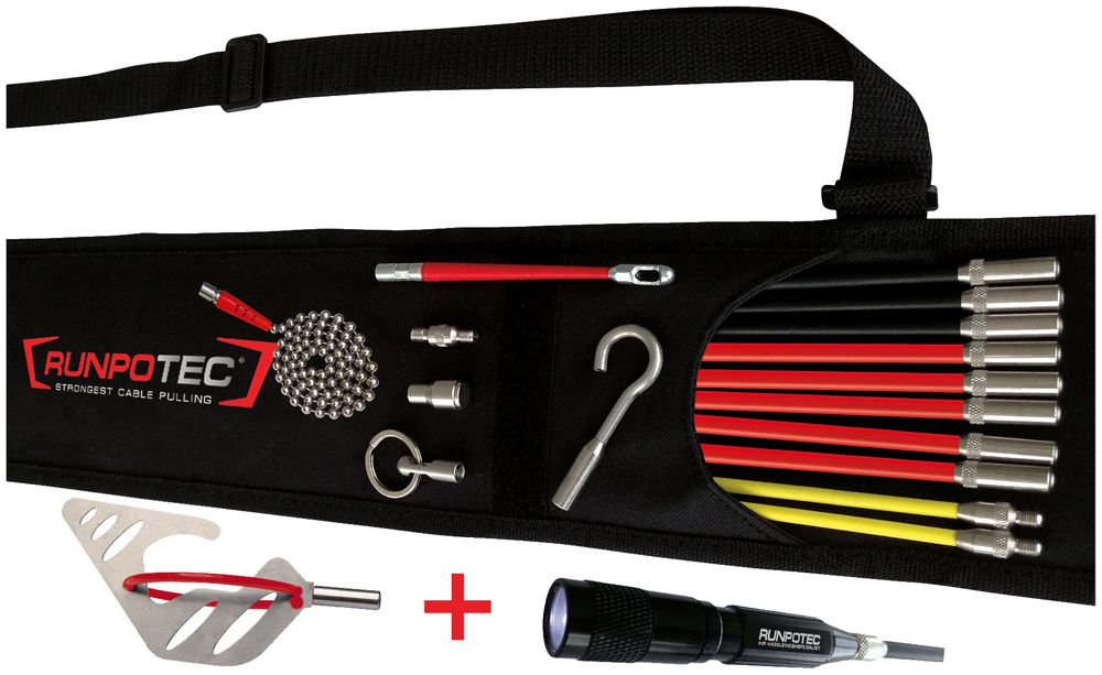 Kit passe-fils RUNPOSTICKS Comfort 19 pièces 10m