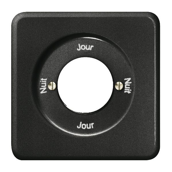 Kit front. Nuit-Jour-Nuit-Jour per interr.rot.a chiave nero