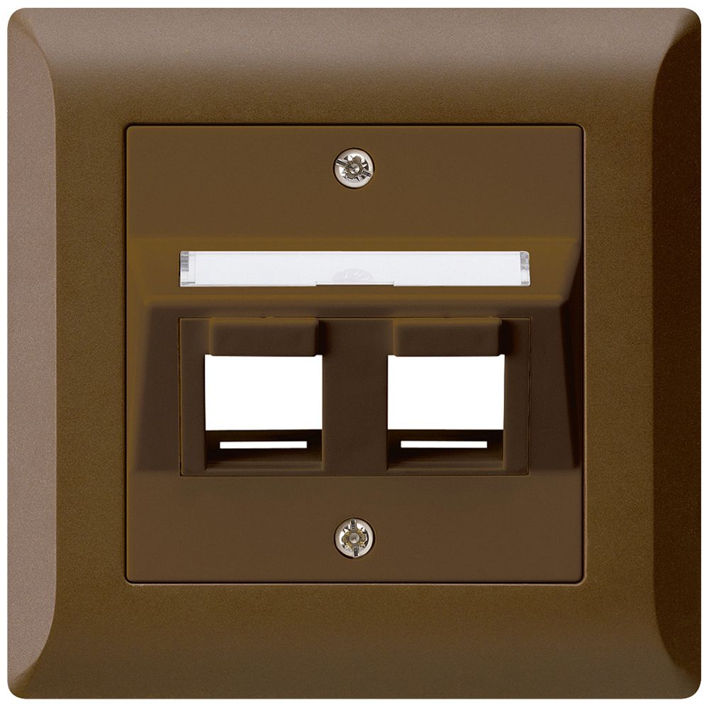 Kit di montaggio INC kallysto.line 2×Keystone marrone