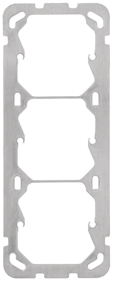 Befestigungsplatte Hager Gr.I-I-I 77×197mm