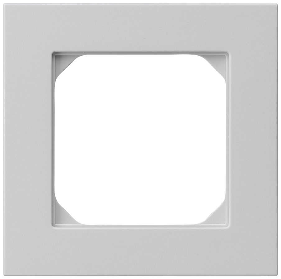 UP-Abdeckrahmen kallysto.pro 1×1 hellgrau 94×94mm