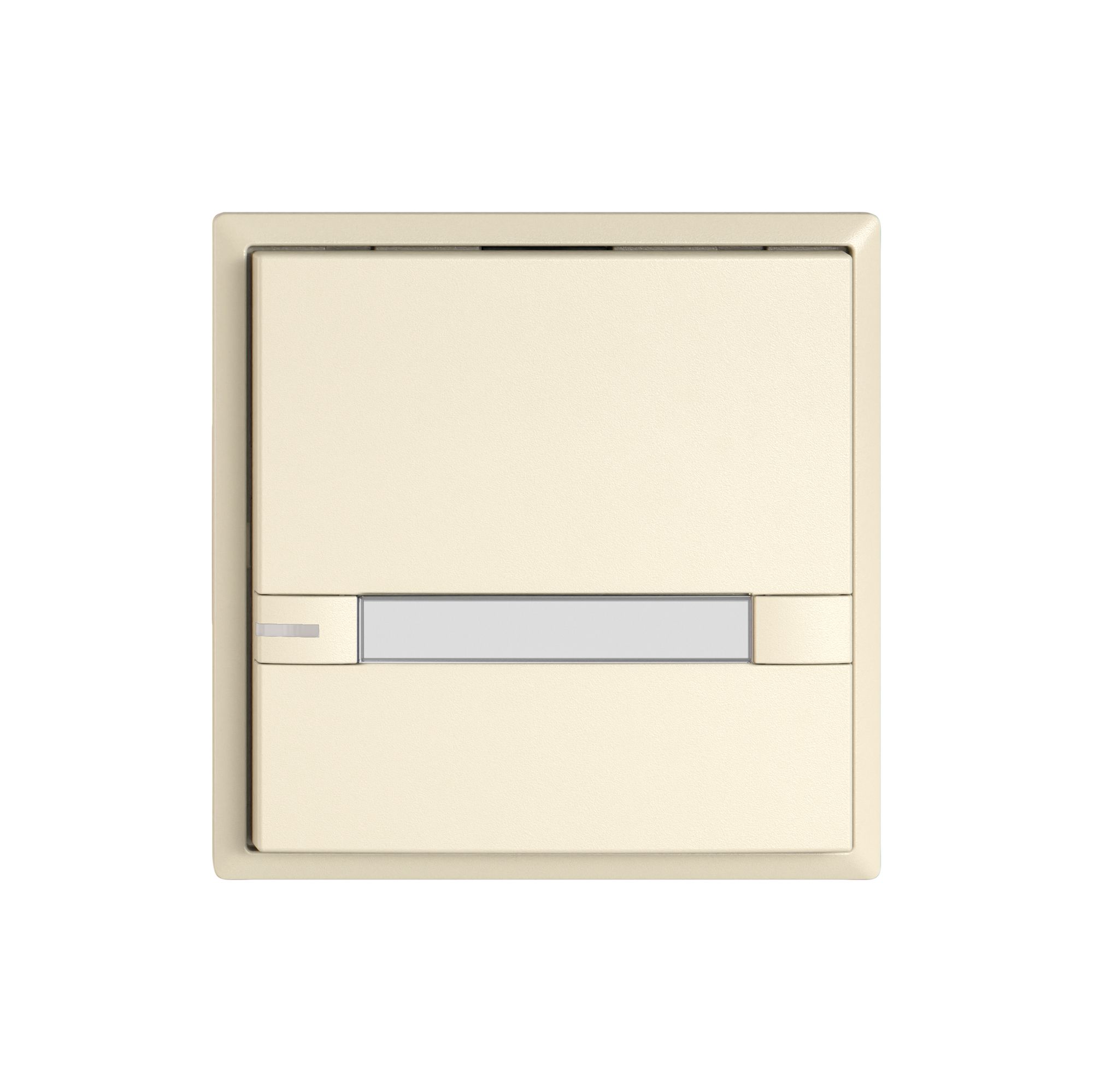 KNX-Taster RGB EDIZIO.liv SNAPFIX® Temperaturfüh.RGB-LED Pap.1×T 2-Tbed.cr