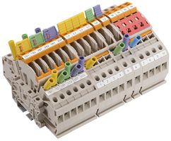 Bloc de bornes de test sectionnables WM LST VDE FNN 6mm² vis TS32/35