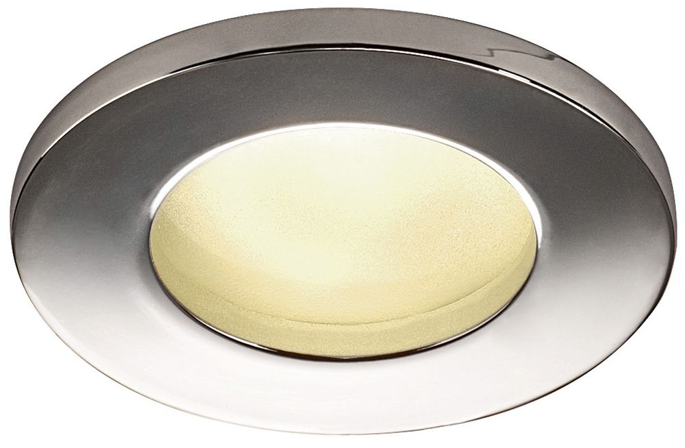 EB-Deckenleuchte SLV DOLIX OUT ROUND GU10 50W IP65/20 EB-Ø68mm chrom