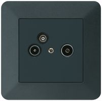 UP-Antennendose R/TV-Daten kallysto.trend 2GHz 14db schwarz