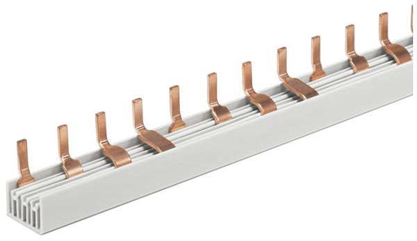 Kammschiene WM S-4L-210/16 12×Stiftform 17.8mm 80A 16mm² grau